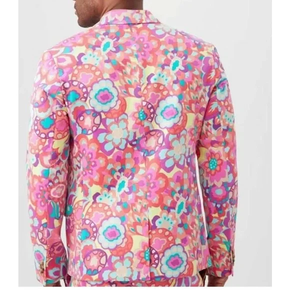 💵NWT 💵 Mr Turk Men's Isla Floral Thurston Blazer size 44